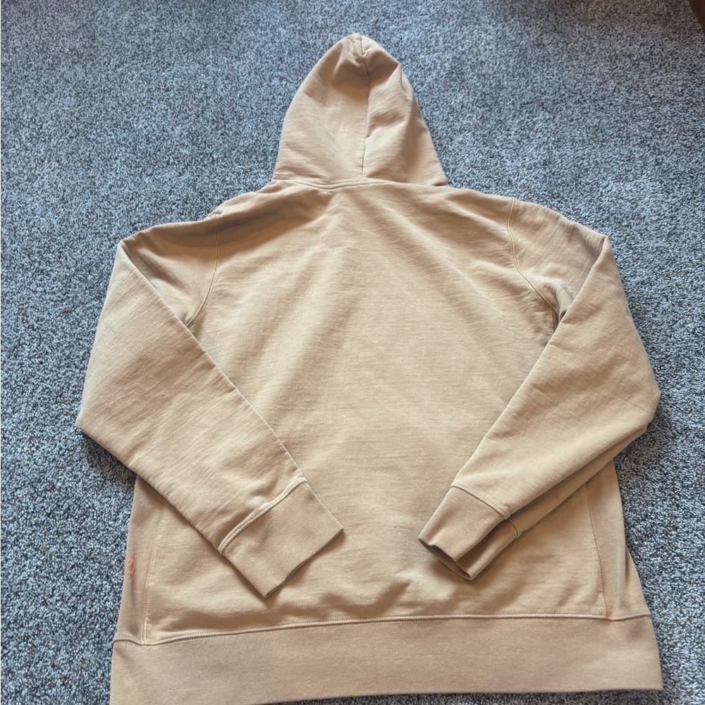 The North Face XL Men's Tan pullover comfy Hoodie Sweatshirt - Picture 5 of 5